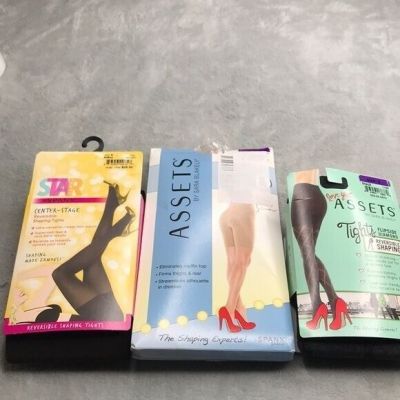 Spanx & Assets Shaper and Shaping Tights Bundle New